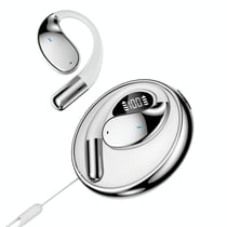 Ecouteurs Bluetooth Ouverts Avec Lanière Étanche Son Immersif Type-C 14.2mm Blanc YONIS