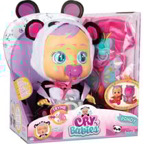 Poupée Cry Babies Panda + Pyjama Papillon - Imc Toys