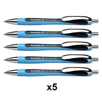 Lot de 5 stylos À Bille Slider Rave - Noir - Schneider