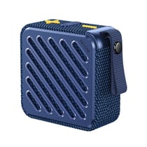Mini Enceinte Bluetooth Portable Etanche Design Tendance Son Basses Profondes Bleu YONIS