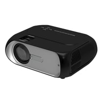Vidéoprojecteur LED Portable Full HD 1080P 200 ANSI Home Cinéma Noir Version Basique YONIS