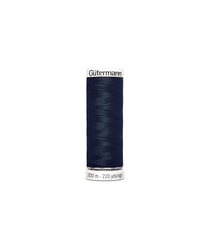 Fil à Coudre 100% polyester 200m - Gütermann 595 Bleu
