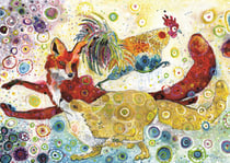 Puzzle 500 pièces - Sally Rich - Leaping Fox's - Grafika