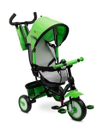 TricycleTimmy Vert Modulaire Avec Poignée Et Repose Pieds