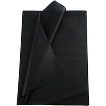 Papier de soie - Noir - 50 x 70 cm - 10 feuilles
