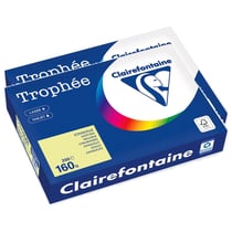 Ramette de papier FSC CLAIREFONTAINE - 250 feuilles - Jonquille - A4 - 160g