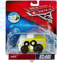 Vehicule cars 3 vehicule nageur - arvy camping car blanc - voiture miniature - mattel - dxw10