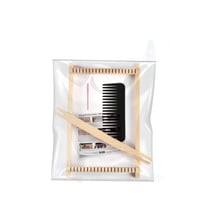 METIER A TISSER RECTANGULAIRE 290x187mm, PEIGNE et AIGUILLE