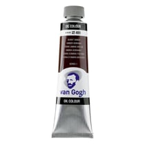Peinture à l'huile - Terre d'Ombre Brûlée - 409 - A l'huile de carthame - Van Gogh - 40ml