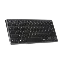 Clavier TKL BLUESTORK - Bluetooth + 2.4Ghz PC - Gris et Noir - Rechargeable