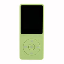 Lecteur MP3 Portable Écran LCD Radio FM Jeux Vidéo 4GB Vert 64GB Extensible YONIS