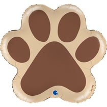 Ballon Aluminium Hélium Géant - Patte de Chien 60 cm