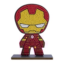 CRYSTAL ART Kit figurine à diamanter Iron Man