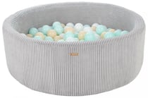 Piscine à balles 200 balles 90 cm cappuccino, Menthe - Velinda - Beige