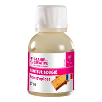 Graine Créative - Parfum à bougie 27 ml Pain d'épices