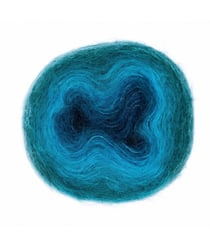 Fil à tricoter ESSENTIALS SUPER KID MOHAIR COLOUR LOVE - Rico Design 07 Bleu