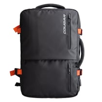 Sac à Dos - Cougar Gaming - PC Portable 17,3″ - Étanche, Antivol, Port USB-A Externe, Multi-Compartiments, Grande Capacité 35-40L