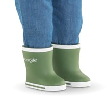 Bottes de Pluie Kaki pour poupée ma Corolle