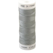 Fil à coudre polyester 100m made in France - gris cendre 616