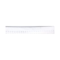 Bobine 25m élastique lingerie 10mm Blanc 10mm