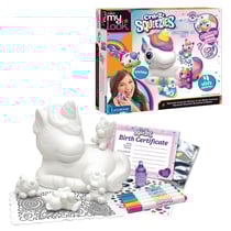 Squeezie Surprise Maman et ses Bébés Animaux