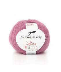 Fil à tricoter SOFTINE - Cheval Blanc 056 Vieux rose