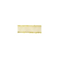 Ruban organdi Jaune 10 mm Au mètre