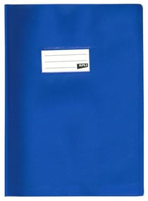PROTEGE CAHIER PVC 19/100 24X32 BLEU