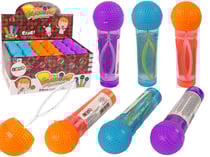 Bulles de Savon Microphone Trois Couleurs 40 ml pour Enfants