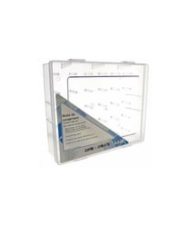 Boîte de rangement CARE & CREATE pour 30 mini cônes 29,5 cm x 25 cm x 8,5 cm Transparent