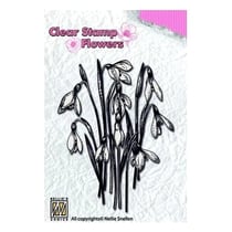 Tampon transparent scrapbooking Nellie's choice FLEUR 016