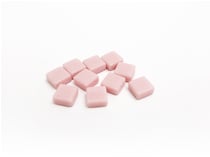 Carreaux mosaïque Rose Pixel art - Mini - Lot de 170