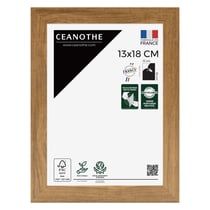 Cadre photo Precious noyer 13x18 cm