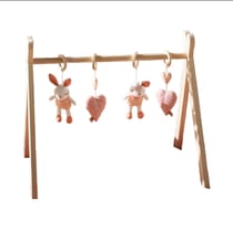 Arche d'éveil bois avec 4 jouets
