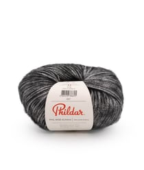 Pelote de laine et Mohair à tricoter PHIL IRISE ALPAGA - Phildar Noir