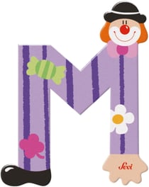 Lettre M Clown - Sevi