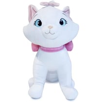 Peluche disney les aristochats chat blanc marie 30 cm - doudou enfant