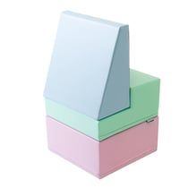 Mini coin d'escalade en mousse pastels clairs