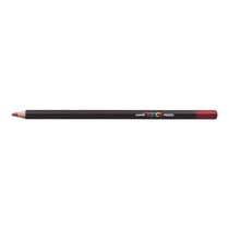 Lot de 6 crayons de couleur POSCA PENCIL KPE200 R - Rouge