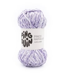 Découvrez le Fil Pingo Raphia Like de Pingouin : Un Must-Have pour Vos Projets de Décoration et d'Accessoires Spring Violet
