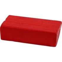 Pâte à modeler douce Soft Clay - 500 g - Rouge
