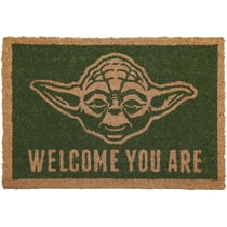 Star Wars - Tapis - Paillasson - Maitre Yoda - 60x40x1,5cm - Fibres de coco