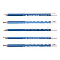 Crayon graphite - PENTEL - Lot de 5 - Corps triangulaire - Mine 2B
