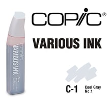 Encre Various Ink pour marqueur Copic C1 Cool Gray No.1
