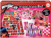 Coffret 8 Jeux En 1 Miraculous Ladybug - Educa