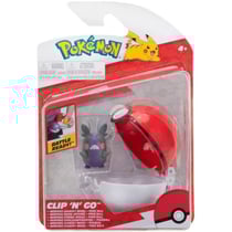 Pokemon clip 'n' go : morpeko mode affame et sa poke ball - pokeball - figurine - bandai - 37716