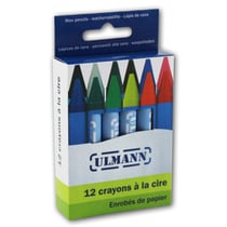 12 Crayons À La Cire - Ulmann