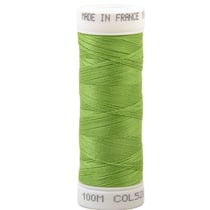Fil à coudre polyester 100m made in France - vert prairie 520