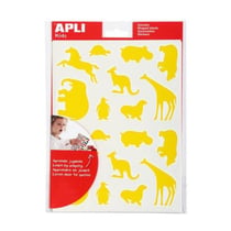 Apli Agipa - Gommettes permanentes Animaux sauvages x 180