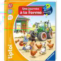 tiptoi, Livre interactif, Une journée a la ferme, 4 ans, 13099014,